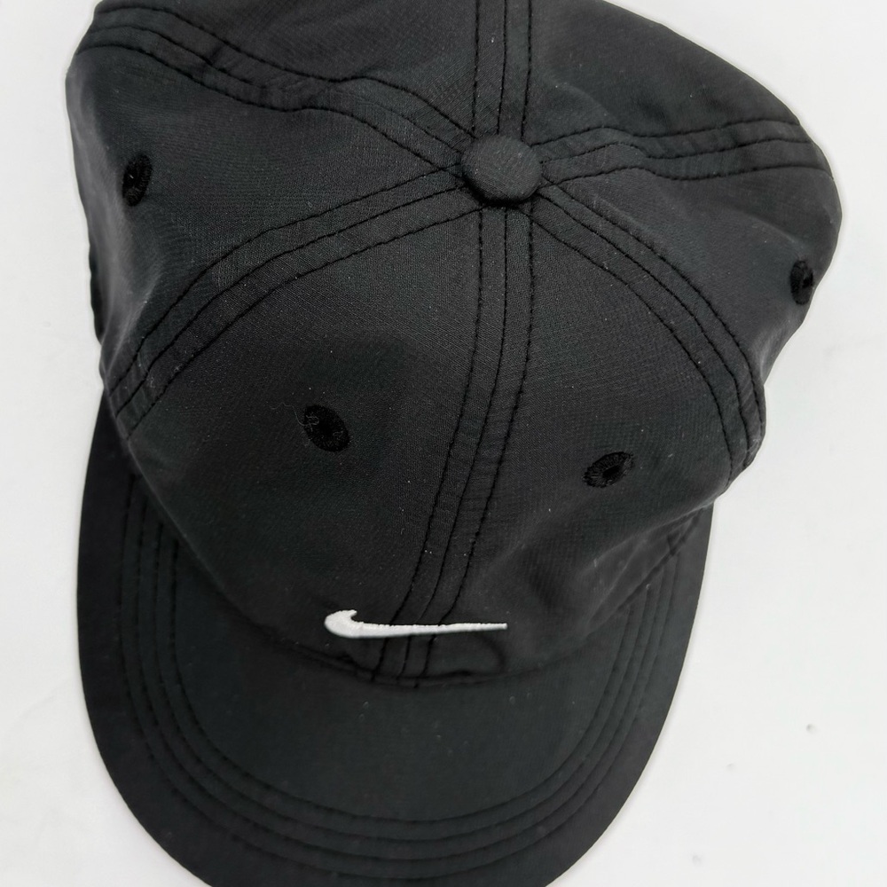 Nike Infant Toddler Hat Baseball Cap Adjustable Strap Back Black Sports‎ Dri-fit - Picture 5 of 7